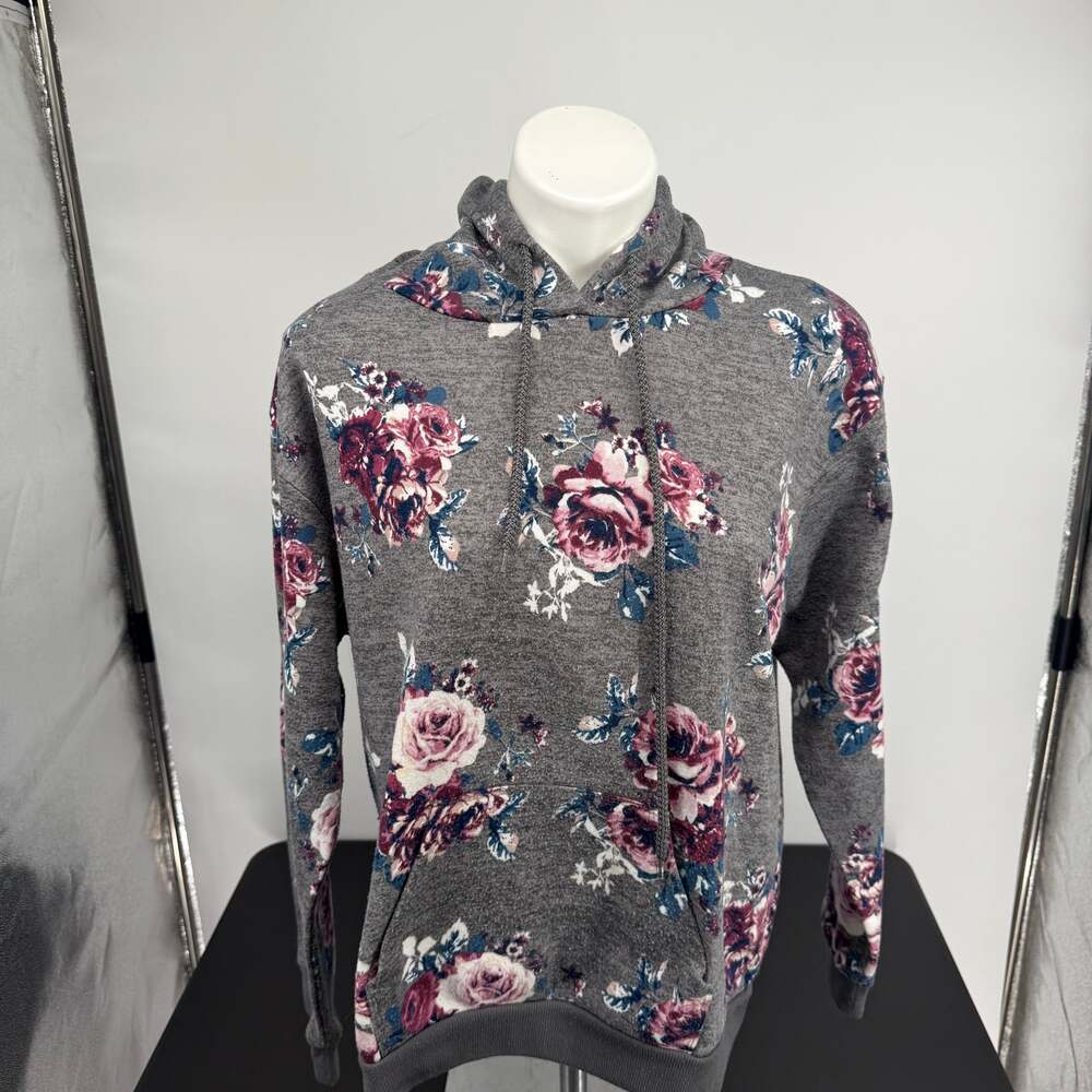 Vintage Rose Fleece  Hoodie